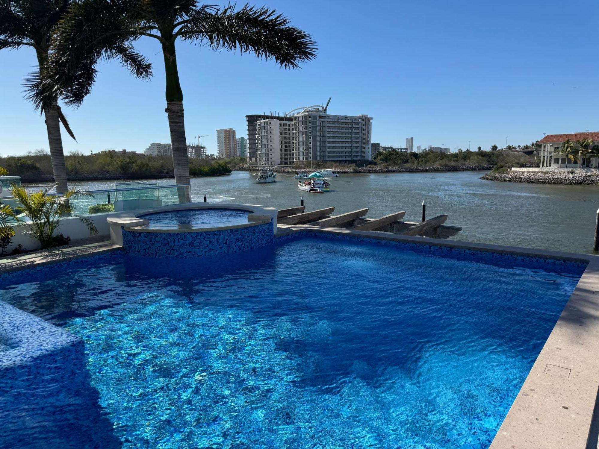Villa Casa Isla Marina Vista Al Mar 20 Personas Mazatlán Exterior foto